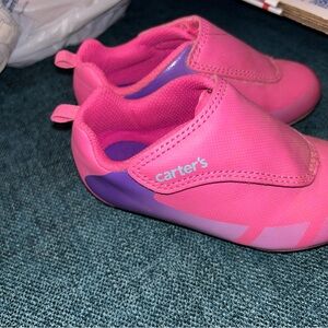 Carter's Vibrant Pink and Purple Baby Walker Shoes